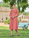 Rangjyot Greciya 2  Rayon Fancy Ethnic Wear Designer Kurti Collection